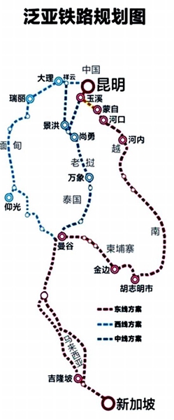 新馬高鐵開始招標 昆明到新加坡鐵路建設再進一步 新馬高鐵開始招標 昆明到新加坡鐵路建設再進一步