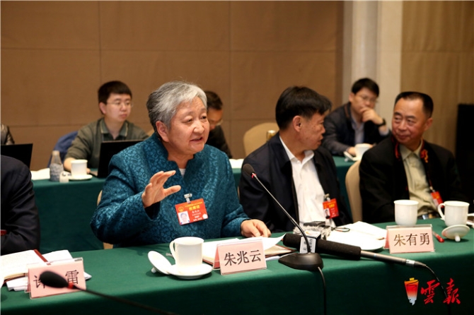 云南省代表團(tuán)分組審議兩高工作報(bào)告等 陳豪阮成發(fā)等參加