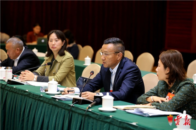 云南省代表團(tuán)分組審議兩高工作報(bào)告等 陳豪阮成發(fā)等參加