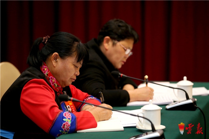 云南省代表團(tuán)分組審議兩高工作報(bào)告等 陳豪阮成發(fā)等參加