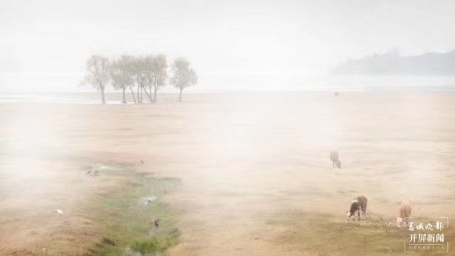 開屏策劃｜冬至云南—會澤念湖（開屏新聞記者及通訊員 攝）