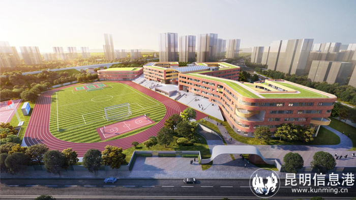 云大附中西山學(xué)校效果圖1